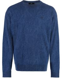 Etro - Crew-neck Wool Sweater - Lyst