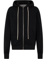 Rick Owens - Hoodie With Zip Closure - Lyst