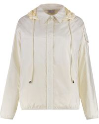 Moncler - Giacca imbottita in tessuto tecnico - Lyst