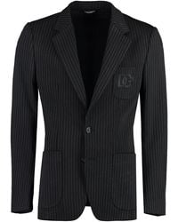 Dolce & Gabbana - Dolce & Gabbana Portofino Single-Breasted Two-Button Jacket - Lyst