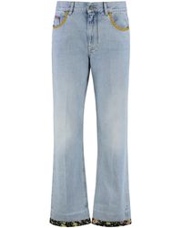 Valentino Garavani - 5-Pocket Straight-Leg Jeans - Lyst