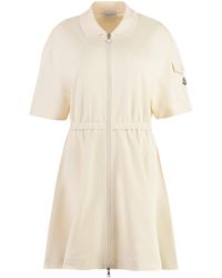 Moncler - Cotton Dress - Lyst