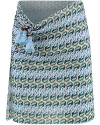 Tory Burch - Printed Silk Sarong - Lyst