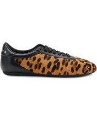Dolce & Gabbana - Leather Ballet Sneakers - Lyst
