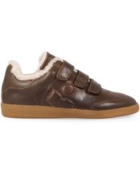 Isabel Marant - Sneakers low-top in pelle - Lyst