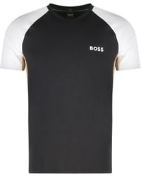BOSS - Techno Fabric T-Shirt - Lyst