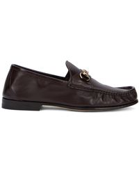 Gucci - Leather Moccasins - Lyst