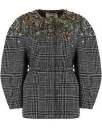 Fendi - Wool Tweed Jacket - Lyst