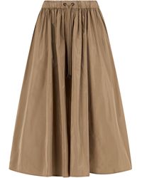 Max Mara - Gonna Midi Wide - Lyst