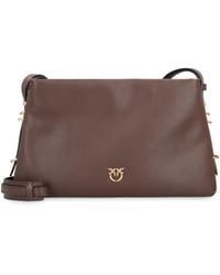 Pinko - Borsa a tracolla One, Two, Three in pelle - Lyst