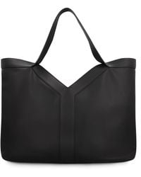 Saint Laurent - Tote bag Y grande in pelle - Lyst