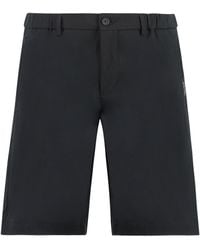 BOSS - Cotton Blend Bermuda Shorts - Lyst