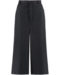 Balenciaga - Pantaloni ampi in lana - Lyst