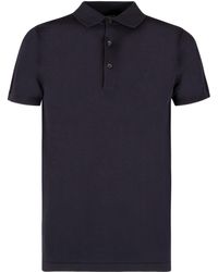 Aspesi - Buttoned Short-sleeved Polo Shirt - Lyst