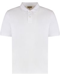 Woolrich - Cotton-Piqué Polo Shirt - Lyst