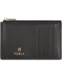 Furla - Camelia Leather Card Holder - Lyst