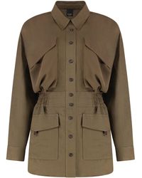 Pinko - Oramai Viscose Overshirt - Lyst