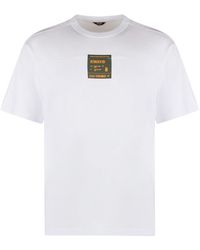 K-Way - Fantome Cotton Crew-Neck T-Shirt - Lyst