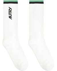 Autry - Logo Cotton Blend Socks - Lyst