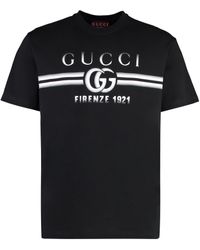 Gucci Ac dc Printed T shirt in Black for Men Lyst