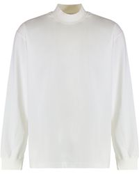 Stone Island - Oversized T-Shirt With Long Sleeves - Lyst