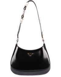 Prada - Borsa a spalla Cleo in pelle - Lyst