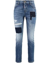 DSquared² - Cool Girl Cropped Jeans - Lyst