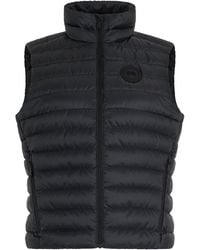 Canada Goose - Padded Vest With High Collar - Lyst