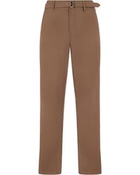 Canali - Classic Pants With Belt - Lyst