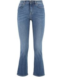 Pinko - Brenda High-rise Bootcut Jeans - Lyst
