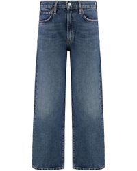 Agolde - Enroll Cropped Jeans - Lyst