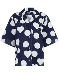 Jacquemus - Cotton Polka Dot Shirt - Lyst