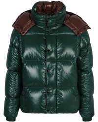 Moncler - Short Down Jacket Parana With Hood - Lyst