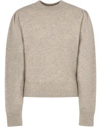 Isabel Marant - Alpaca Wool Crew-Neck Knit Sweater - Lyst