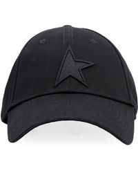 Golden Goose Logo Baseball Cap - Black