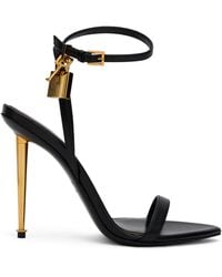 Tom Ford - Elegant Sandal With High Heel And Ankle Strap - Lyst
