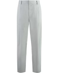 Bottega Veneta - Pantaloni in cotone e seta - Lyst