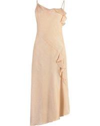 Victoria Beckham - Bias Cami Viscose Dress - Lyst