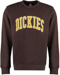 Dickies - Logo Detail Cotton Sweatshirt - Lyst