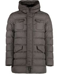 Herno - Insulated Hooded Down Jacket - Lyst