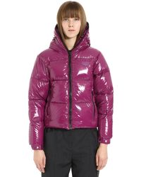 Duvetica Piumino Bellatrixdue con cappuccio - Viola