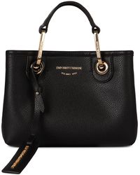 Emporio Armani - Small Eco-Leather Handbag - Lyst