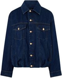 7 For All Mankind - Jacket With Ruffles - Lyst
