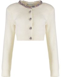 Self-Portrait - Cardigan in misto lana - Lyst