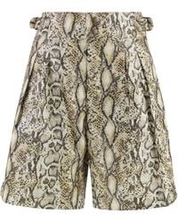 Isabel Marant - Felize Printed Bermuda Shorts - Lyst