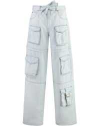 Pinko - Jeans cargo Tenno in cotone - Lyst