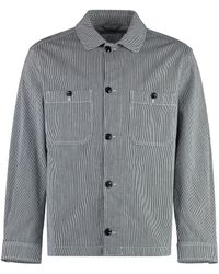 Woolrich - Cotton Overshirt - Lyst