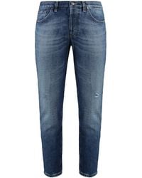 Dondup - Brighton 5-Pocket Straight-Leg Jeans - Lyst