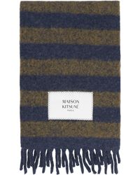 Maison Kitsuné - Alpaca-Wool Scarf - Lyst