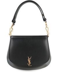 Saint Laurent - Voltaire Leather Mini Handbag - Lyst